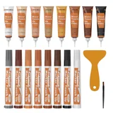 REALINN 8-Color Wood Repair Kit, Light woods