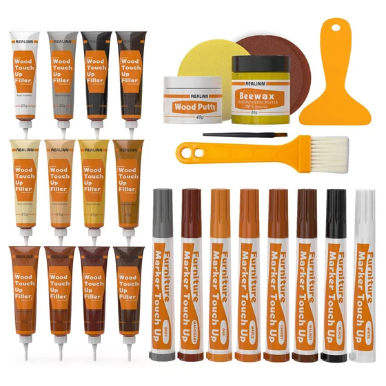 Wood Furniture Repair Kit, 28 Pieces